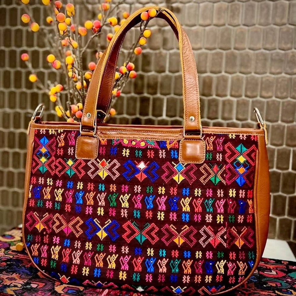 LG Brandi Full Grain Leather EMI Moon. Medium Tote, Shoulder Bag